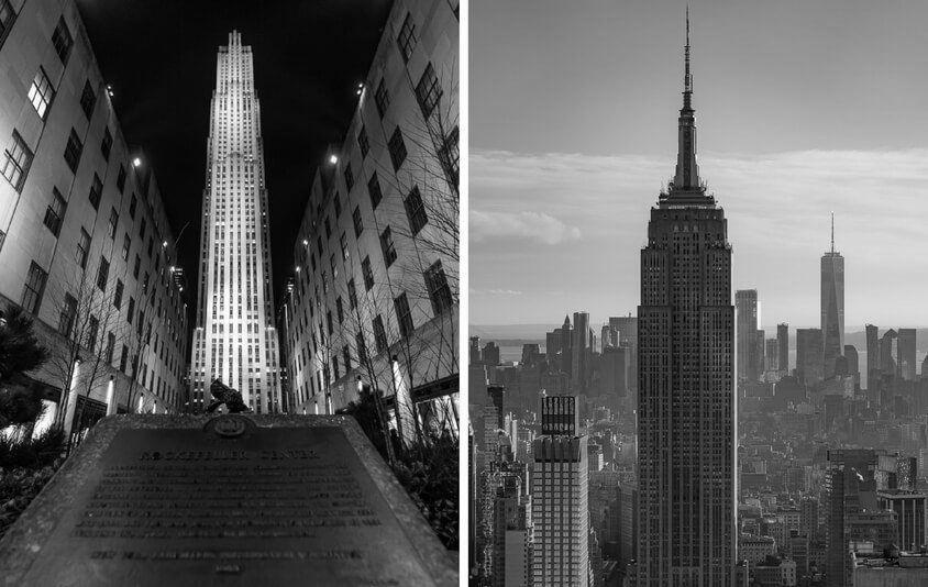 The Rockefeller Center and Empire State Building image 0