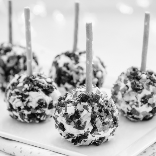 Cranberry Pecan Goat Cheese Truffle image 0