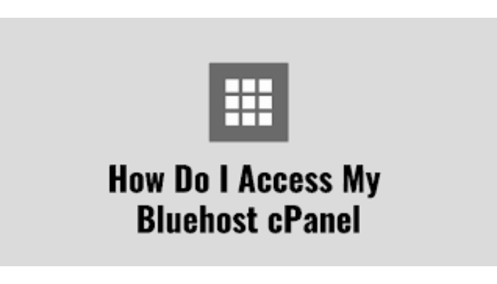 Using cPanel to Manage My Bluehost Website image 1