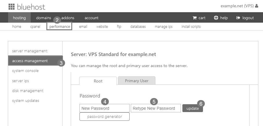 Using cPanel to Manage My Bluehost Website image 2